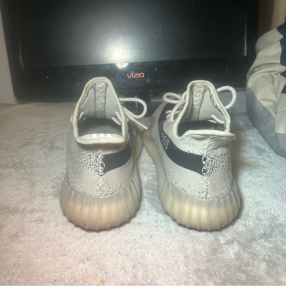 Yeezy sneakers size 9 1/2 used.  Good condition worn a few times.